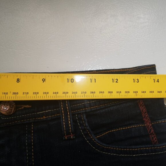 NYDJ Not your Daughters Jeans Ladies Size 8 Dark Wash Blue Jeans - Picture 10 of 12